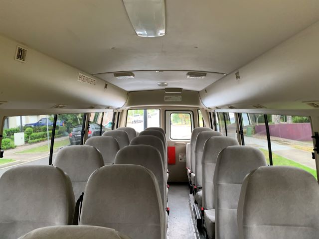 Small Bus Interior Inspection Before Purchase