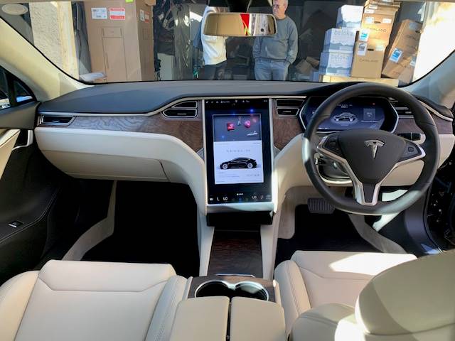 Tesla Model S Interior Inspection
