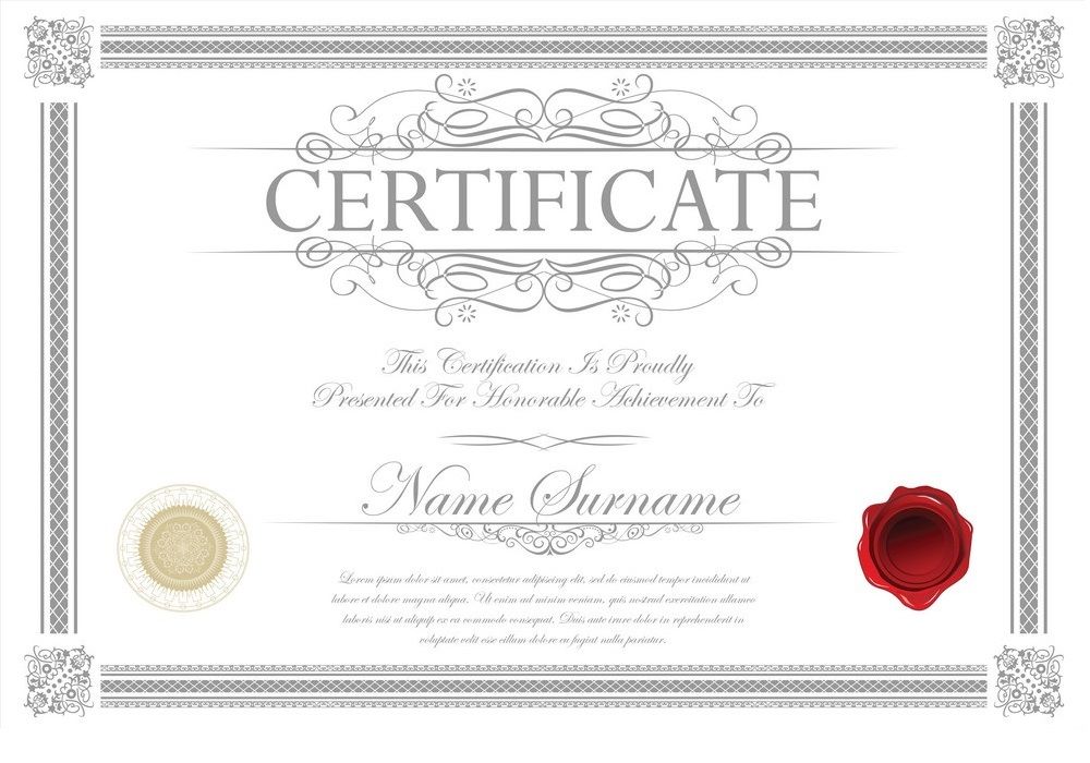 Vehicle Inspector Qualification Certificate