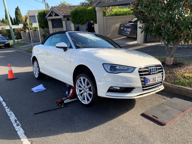 Convertible Audi A3 Inspection In Sydney