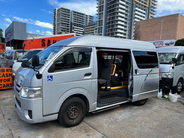 Disability Toyota Hiace Van Inspection